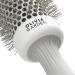 Olivia Garden Expert Blowout Speed Hairbrush - 45 White & Grey - Ideal for Fast Flawless Styling | International Shipping Available - Buy Online on GoSupps.com