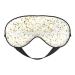SSIMOO Sparsed Dreamy Stars and Spots Sleep Mask-Adjustable Breathable Fashionable Eye Mask for A Comfortable Sleep Experience Black