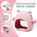 NiBaby Silicone Teething Mitten for Babies 3-12 Months - Anti-Drop Teether Glove BPA-Free, Pain Relief Toy (Pink) - Buy Online on GoSupps.com