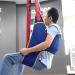 Patient Lift Toileting Sling Lift Equipment Bariatric Handicap Lift Commode Sling Transfer Belt Divided U Slings with Four Point Support Full Body Sling 0620 - Buy Online on GoSupps.com