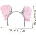 Mikinona 1 Set Elephant Headband Tail Decor Party Female Hairband Elephant Photo Props Elephant Ear Hair Wear Elephant Halloween Elephant Headdress Suite Fabric Child - Buy Online on GoSupps.com