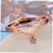 Gatuida Women's Star Cuff Bracelet - High-Quality Crystal Jewelry | Elegant Ros gold Hand Accessories (2pcs 19.5x1.2cm) - Buy Online on GoSupps.com