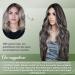 Buy Hetto Clip In Real Hair Extensions - Balayage Silver & Black Ombre - Remy 35cm Clip-Ins - Buy Online on GoSupps.com