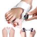 Tech Love Bunion Corrector Big Toe Straightener - Day & Night Kit - 1 x Adjustable Bunion Splint 2 x Big Toe Separators 1 x Exercise Band for Hallux Valgus Correction for Bunion Relief Bunion Corrector 1 PCS + Toe Separator + Exercise Band