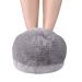 Duokon electrical foot warmer. Heated cold weather winter warm shoes USB foot pillow Electrical heating for winter office rogue cuffs (gray)