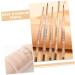 5 pi ces Crayons Sourcils Automatiques Couleurs Naturelles avec Pinceau Medium Marron Tenue Anti-transpiration Maquillage Femme Pr cis et Longue Dur e - Buy Online on GoSupps.com