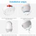 HOLACA Flexible Mount for Nooie Baby Monitor & Dog Camera - Versatile Twist Mounting Kit - Buy Online on GoSupps.com