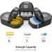 Traveling 2 Times a Day Light Proof Weekly Pill Organizer for Pills, Medications, Vitamins and Supplements - Buy Online on GoSupps.com