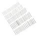 100PCs drill set durable round handle fast work steel impact drill long drill for wood plastic soft metal 5mm thick steel