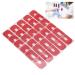 50PCS Nail Art Stickers Peel Off Nail Tapes Skin Barrier Spill Proof Nail Art Protector Cover Stickers