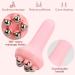 Granvoo Massage Ball Set - Hedgehog Duoball & Handheld Fascia Roller | Effective Muscle Tension & Pain Relief | Trigger Point Massager - Pink - Buy Online on GoSupps.com