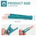Best Tear Stain Brush for Cats & Dogs | Remove Eye Crust & Mucus | Reusable Pet Eye Comb with Soft Rubber Head - Buy Online on GoSupps.com