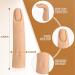2-Piece Bendable Silicone Nail Training Finger Set for Acrylic Nail Practice - Light Color | DIY Nails & Nail Art - Buy Online on GoSupps.com