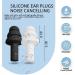 Silicone Ear Plugs for Sleeping - 20 Pairs Reusable Noise Cancelling Earplugs in 6 Colors for Concerts Snoring Travel & Noisy Environments - Buy Online on GoSupps.com