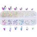 12 Grids Glass Nail Art Decorations Multi-Shape Multi-Size Nails Ornaments Manicure Decor DIY Crafts Accessories Nail Art Decoration 3d - Buy Online on GoSupps.com