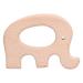 5pcs Baby Elephant Teething Toys | Beech Wood Pain Relief Rings | Modern DIY Necklace & Bracelet - Buy Online on GoSupps.com