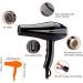 Hair Dryer Professional Ionic Hairdryer 2200W Salon Fast Blow Dryers 3 Heat 2 Speed Settings Low Noise Hair Dryer Powerful AC Motor with Hair Diffusers and 2 Nozzle for Home & Salon Small Gift - Buy Online on GoSupps.com