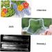 BCOATH Plastic Hearts 3pcs Vegetable Shaping Mold Pizza Accessories Cucumber Shaping Molds Vegetable Mold Shaped Flowerpot Transparent 20x5.5cm - Buy Online on GoSupps.com