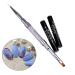 minkissy Manicure Tools Professional Nail Art Tools Nail Art Liner Brush Nail Polish Liner Diy Nail Tool Nail Art Liner Pen Nail Art Brush Pen Manicure Tool Dual Purpose Pen Both Ends