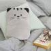 Balvi Grey Kitty Hot Water Bottle - Soft Cat-Shaped Comfort | International Shipping - Buy Online on GoSupps.com