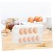 Hemobllo 2pcs Egg Storage Box Fridge Eggs Egg Tray for Refrigerator Egg Dispenser Egg Holder Household Pack - Buy Online on GoSupps.com