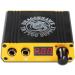 Dragonhawk LCD Dual Tattoo Machine Power Supply Foot Pedal Clip Cord - Golden - Buy Online on GoSupps.com