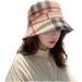 RUINUO Women's Cotton Plaid Bucket Hat - Colorful Sun Hat for Summer Travel - Buy Online on GoSupps.com