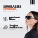 NTNK Vision N22 Blue Light Computer Glasses - Unisex Acetate PC Gaming Filter - Prescription-Free Snow Style - Buy Online on GoSupps.com