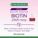 Nature's Bounty Biotin 2500mcg Supplement Helps Maintain Health of Hair and Skin Vegan formula 100 Tablets - Buy Online on GoSupps.com