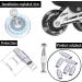 Newsfana Aluminum Skates Spacers 8-Pack for 6mm Axles - Silver (8-Pack) - Buy Online on GoSupps.com
