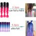 Wowcfyyds 3 Packs Kanecalon Jumbo Braids Ombre Hair Extensions - 24 Synthetic Box Braid - Strawberry Blonde - Buy Online on GoSupps.com