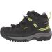 KEEN Targhee Mid Waterproof Hiking Boots | Little Kid Sizes 4-8 | Black/Steel Grey - Buy Online on GoSupps.com