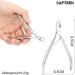 AFTREN Nail Clippers Cuticle Nippers Sharp Cuticle Scissors Smooth Cutting Stainless Steel Removing Excess Chapped Skin on Toes (Silver 5.5 Incn) 5.5 Incn Silver - Buy Online on GoSupps.com