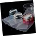 minkissy Tools Set manicure kit nail stamping plate nail art stamping tool nail art stamper manicure tools clear nail polish mold kit transparent nail polish nail tools seal Art 3*3*2cm Red - Buy Online on GoSupps.com