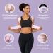 Ezata Seamless Corrector - Adjustable Shoulder Brace for Invisible Braces Effective Back Stretcher for Shoulder Women Men Pink Small - Buy Online on GoSupps.com