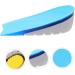 FRCOLOR Height Increasing Insoles for Men & Women - Damping Booster Pads Non-Slip Shoe Inserts for Comfortable Elevation - Elasticity Design Blue 12.7X6.3X3.5 - Buy Online on GoSupps.com