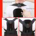 70-140kg Plus Size Back Brace Posture Corrector For Men Women Dual Compression Elastic Back Support Belt Pain Relief For Neck Back Shoulders Lumbar Support Belt gift 3XL Black - Buy Online on GoSupps.com