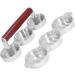 Mini Burger Press | Round Shape Hamburger Patty Maker for BBQ & Picnic - Perfect for Easy Grilling - Buy Online on GoSupps.com