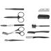 Buy Professional 10-Piece Eyebrow Care Set | Scissors Comb Tweezers & Shaving Tools - International Shipping Available - Buy Online on GoSupps.com