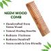 Legend Organic Neem Wood Comb | Natural Neem Comb for Healthy Hair - Buy Online on GoSupps.com