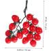 Ciieeo 2pcs String Simulated Cherry Tomatoes Fake Tomatoes Fruits Faux Cherry Tomatoes Ornament Plant Decorations Kid Toy Home Ornament Vegetable Pvc Child Red Small Tomatoes Redx2pcs 18X16CMx2pcs - Buy Online on GoSupps.com