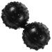 Tovinanna 2st peanut massage ball body massage ball black action camera bag trigger point massage ball Bunsen burner massage roller foot massage globe yoga ball scroll wheel peanut balls