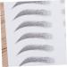 Housoutil 2pcs 3d Eyebrow Stickers 3d Brow Stickers Eyebrow Stencils Artificial Eyebrow Miss Suite Make up - Buy Online on GoSupps.com