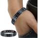 AILYFIRDO Blue Carbon Titan Armband - Men's Titanium Magnetic Weight Loss Bracelet 2PCs Ultra-Strong Lymphatic Drainage Band - Buy Online on GoSupps.com