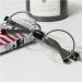TZUFA Large Round Frame Reading Glasses - Lightweight Full Frame Metal Eyeglasses with Spring Hinge - 2.50x - White - Buy Online on GoSupps.com