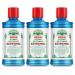 Euthymol Mouthwash Icy Mint 500ml X3 Avec Fluorure Sans Alcool Go t Intense R duit la Plaque Nettoie Dents & Gencives Haleine Fra che Soin Oral Quotidien