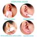 Self Ear Piercing Kits 4 Pack Ear Piercing Gun with Black Earrings for Boys & Girls | Safe & Easy DIY Tool for Home Use - Buy Online on GoSupps.com