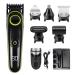 Hair Clippers for Men Electric Shaver Beard Styling Grooming Kit Hair Clipper Cordless Hair Trimmer (Color : Green)