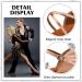 Aoqunfs Dance Shoes for Girls & Women | Standard Latin Salsa Tango Bachata Ballroom Performance | WX608-3.5-Nude EU34 - International Shipping Available - Buy Online on GoSupps.com