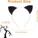 YIAJIA 2 Black Cat Ears Headband Glitter Halloween Headbands for Women Kids Girls Cat Ears Halloween Headband Alice Hair Band for Halloween Costumes Cosplay Accessories Fancy Dress Photo Props - Buy Online on GoSupps.com